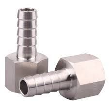 SS 1/2&quot; Barbed Hose Fitting - 1/23&quot; Female NPT