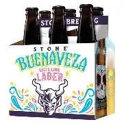 Stone Buenaveza Lager 6pk cans