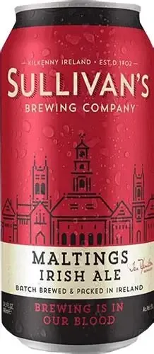 Sullivan&#39;s Malthings Irish Red Ale 4pk cans single