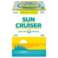 Sun Cruiser Vodka Lemonade/Iced Tea 4pk cans