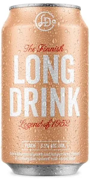 The Finnish Peach Long Drink Legend of 1952 6pk cans single