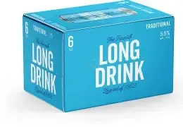 The Finnish Peach Long Drink Legend of 1952 6 pack cans