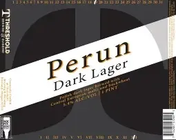 Threshold Perun Dark Lager 4pk 16oz cans