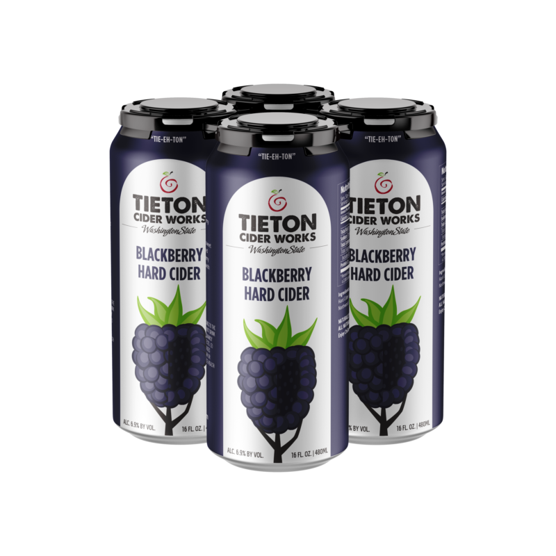 Tieton Imperial Blackberry Cider 6pk cans