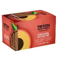 Tieton Bourbon Barrel Peach Cider 6pk cans