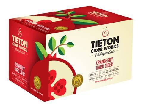 Tieton Cranberry Cider 6pk cans