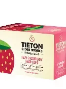 Tieton Hazy Stawberry Hard Cider 6pk 12 oz cans