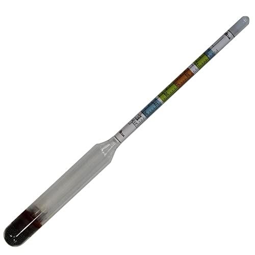 Triple Scale Hydrometer with hard pack case