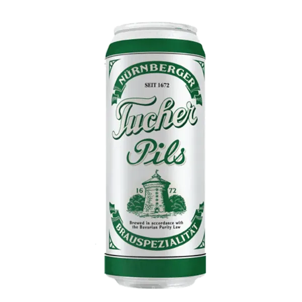 Tucher Pilsner 4pk 16oz cans single