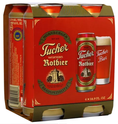 Tucher Rotbier 4pk 16.9oz