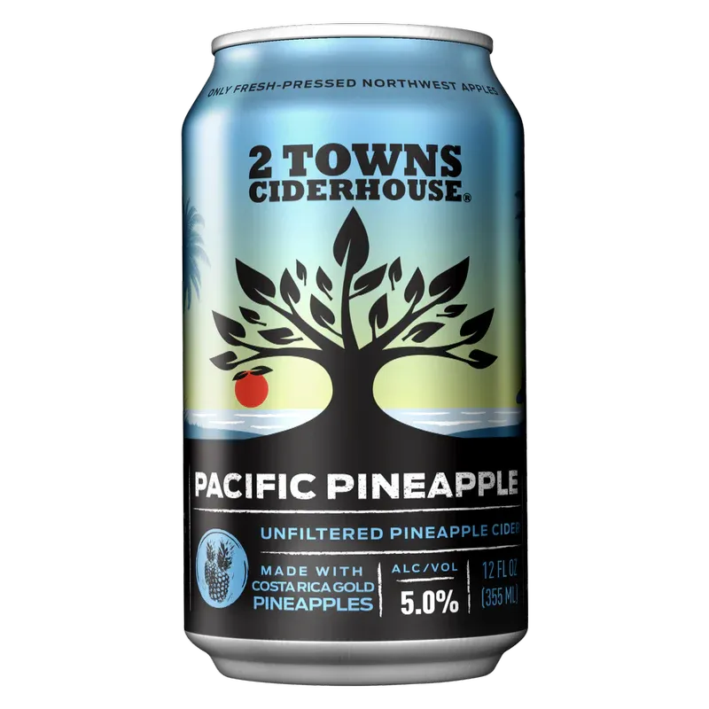 Two Towns Pacific Pineapple 6pk cans single