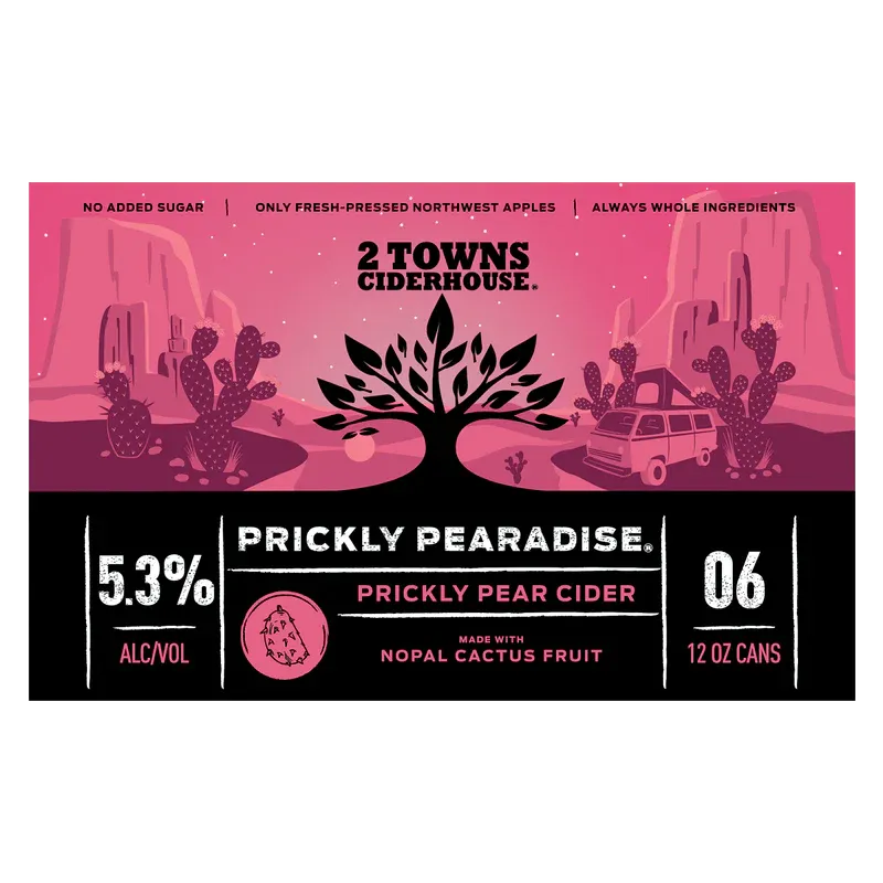 Two Towns Prickly Pearadise 6pk cans