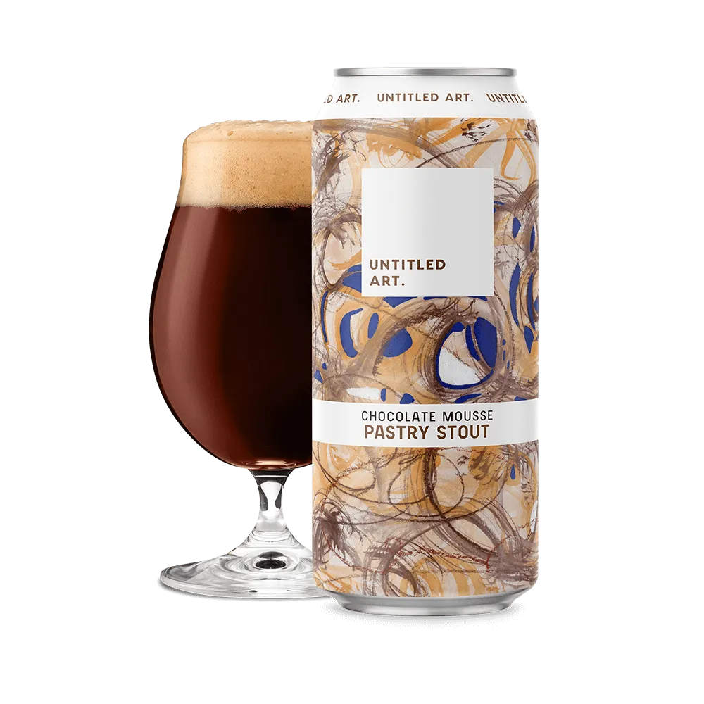 Untitled Art Chocolate Mousse Pastry Stout 4pk 16oz cans single