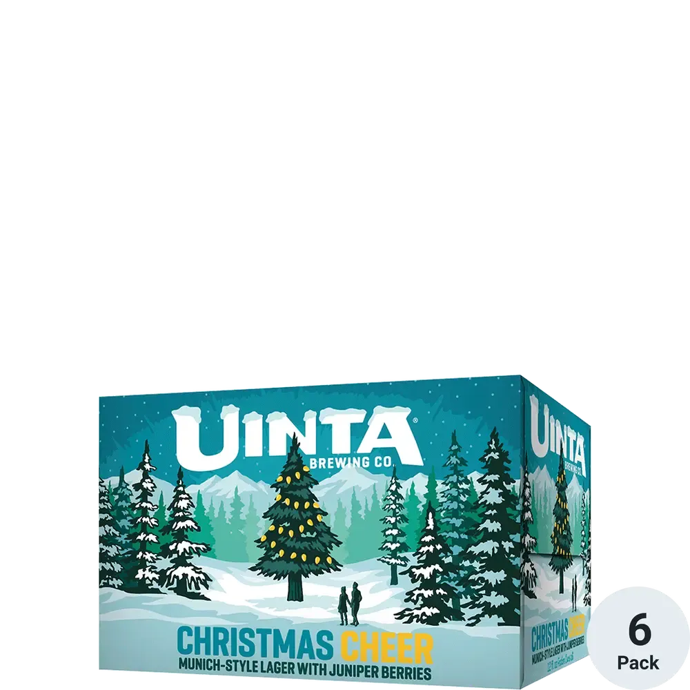 Uinta Christmass Cheer lager 6pk cans