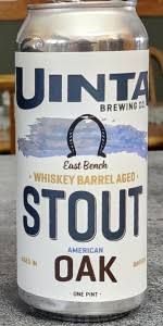Uinta East Bench BA Stout 16oz cans 4pk single