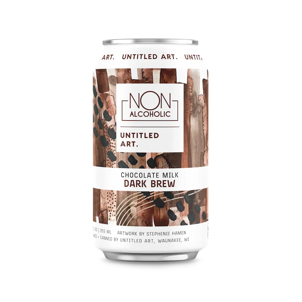 Untitled Art Chocolate Dark Brew NA  6pk cans single