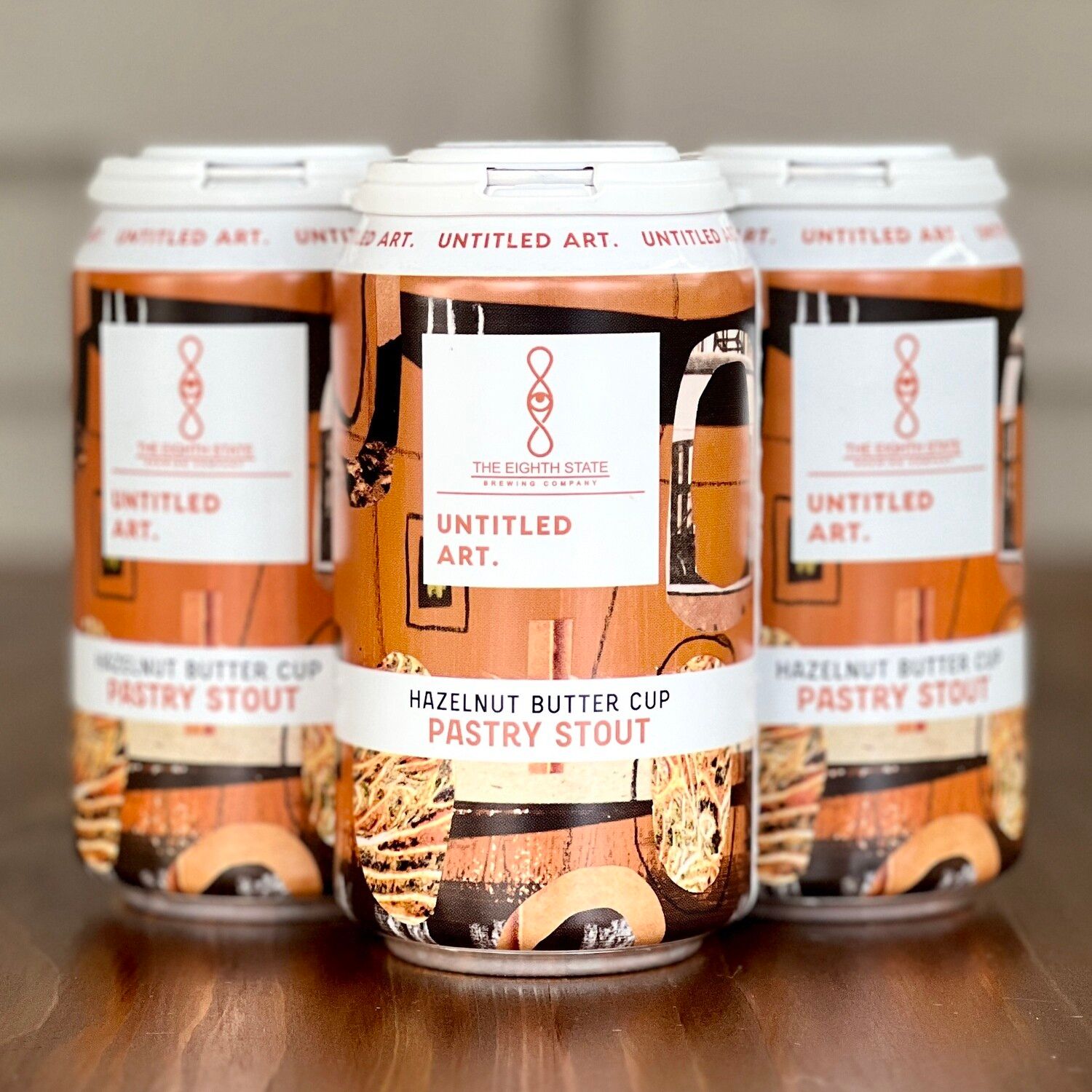 Untitled Art Hazelnut Butter Cup Pastry Stout 4pk cans