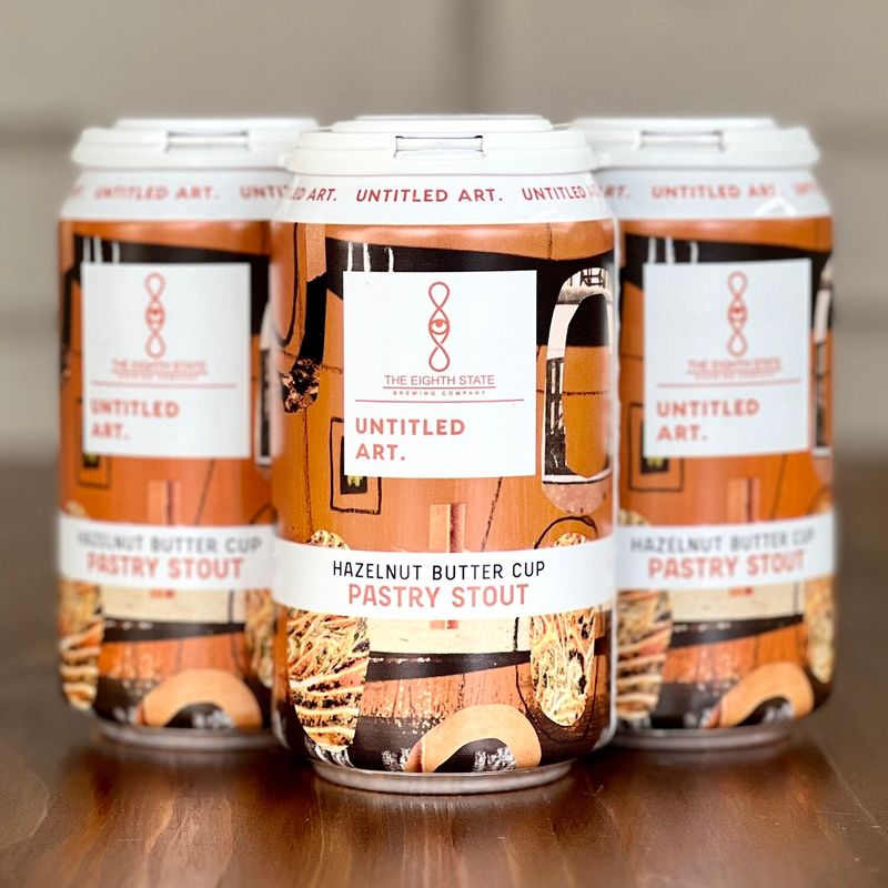 Untitled Art Hazelnut Butter Cup Pastry Stout 4pk cans