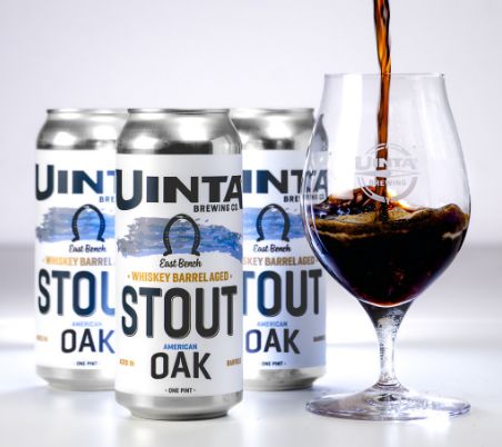 Uinta East Bench BA Stout 4pk 16oz cans
