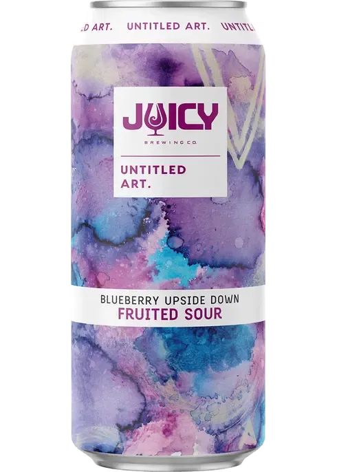 Untitled Art Blueberry Upside Down Fruited Sour 4pk cans single