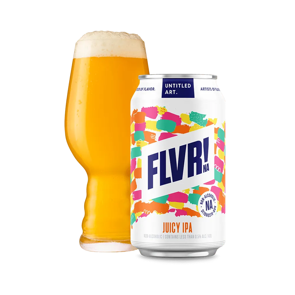 Untitled Art Juicy IPA NA 6pk single