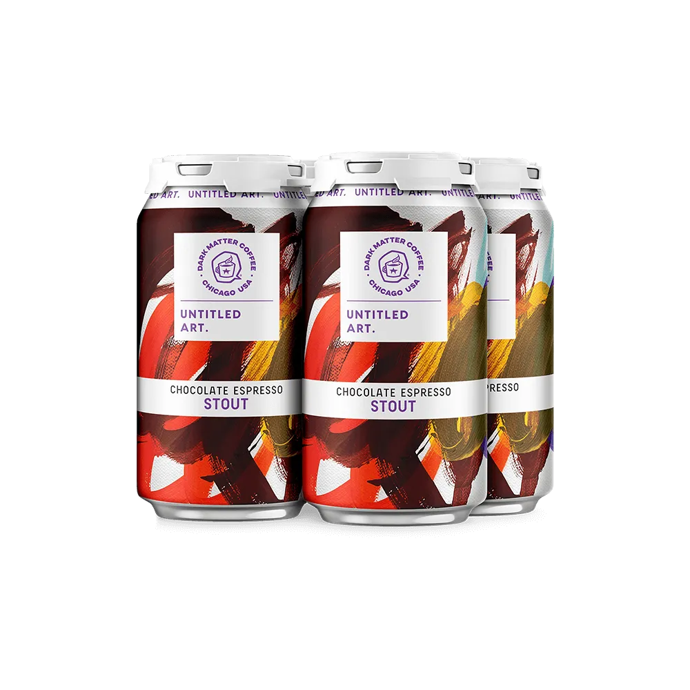 Untitled Art Chocolate Espresso Stout 4pk cans