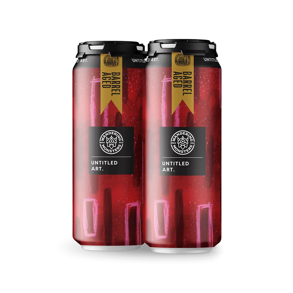 Untitled Art Red Velvet Cake Pastry Stout 4pk cans