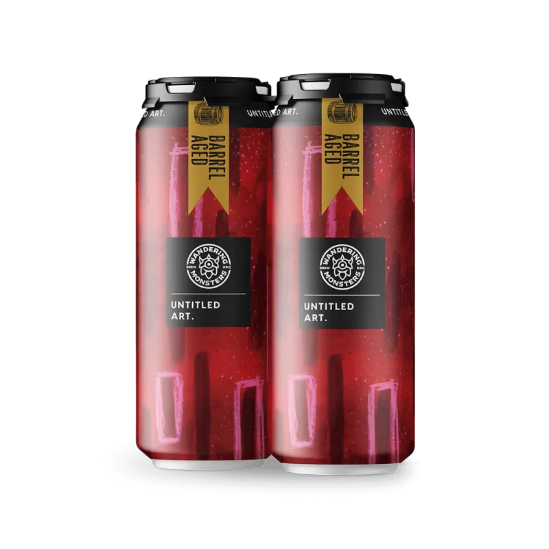 Untitled Art Red Velvet Cake Pastry Stout 4pk cans