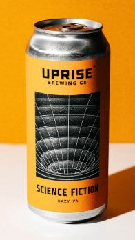 Uprise Science Fiction Hazy IPA 4pk cans single