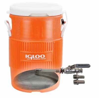 Used 10gal. Mash Tun w/ thermometer, spigot, and false bottom