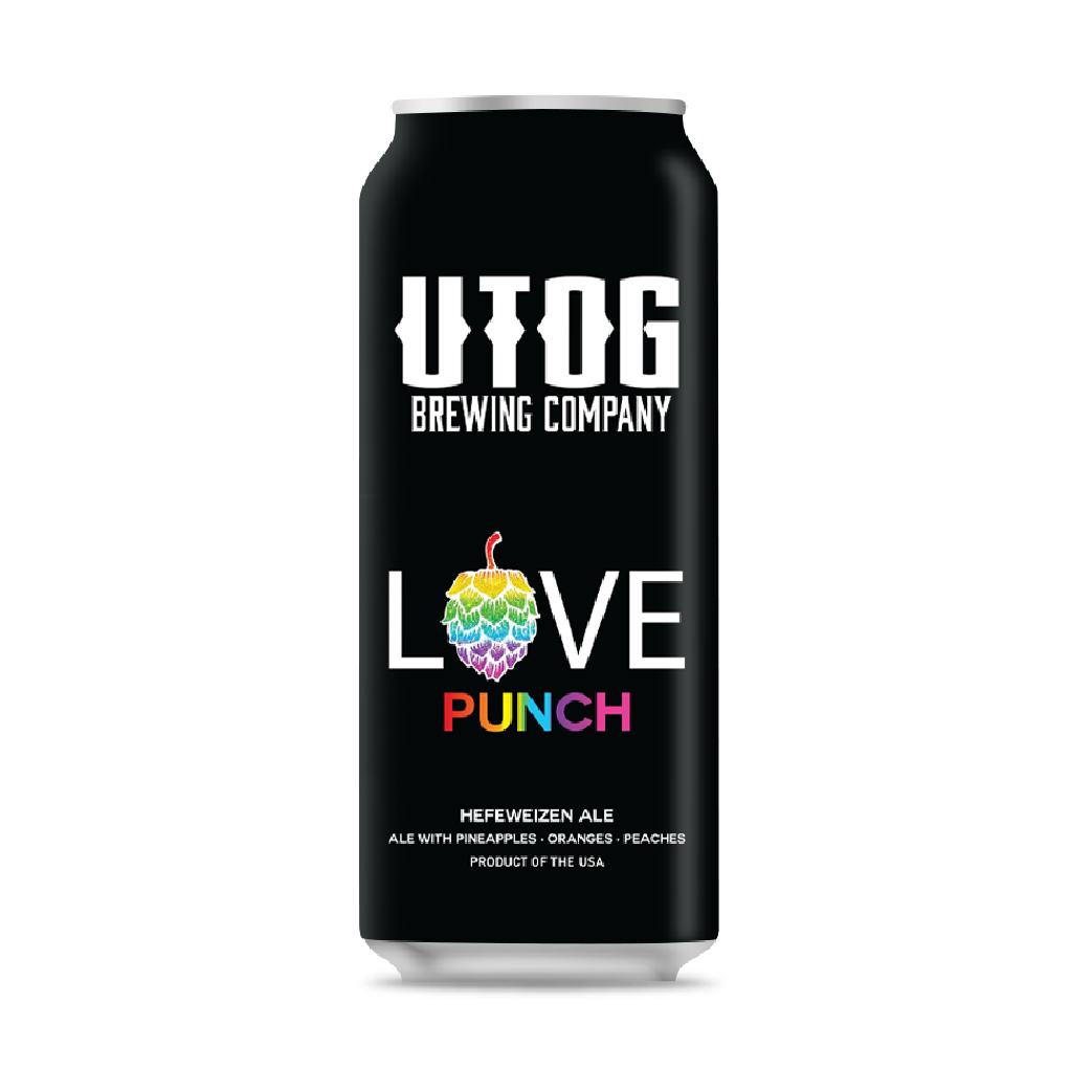 UTOG Brewing Love Punch Hefeweizen Ale 4pk cans single