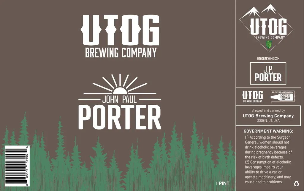 Utog Brewing John Paul Porter 4pk