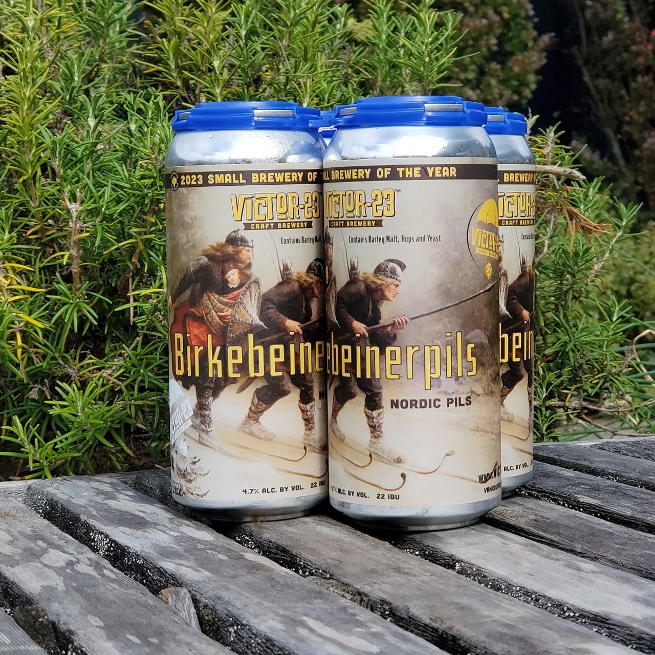 Victor-23 Birkegeinerpils Nordic Pils 4pk 16oz can single