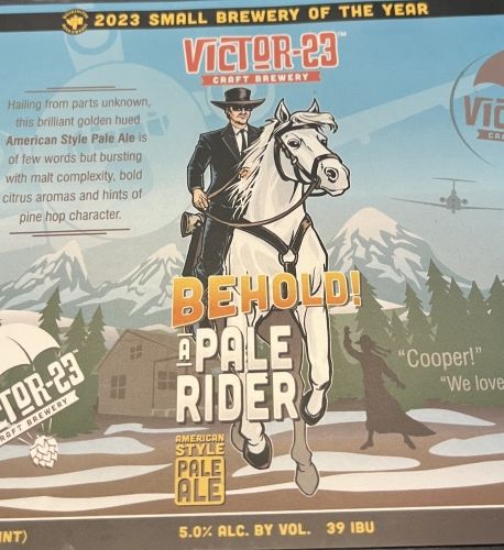 Victor-23 Behold! A Pale Rider 4pk 16oz cans single