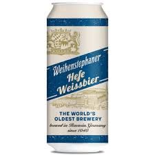 Weihenstephaner HefeWeissbier 4pk 16oz cans single