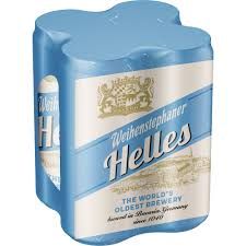 Weihenstephaner Helles Lager 16.9oz can