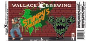 Wallace Brewing Stumpy's Pale Ale 6pk cans