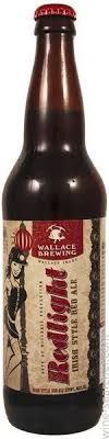 Wallace Brewing Redlight Irish Red single