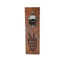 Wall-Mounted Bottle Opener
