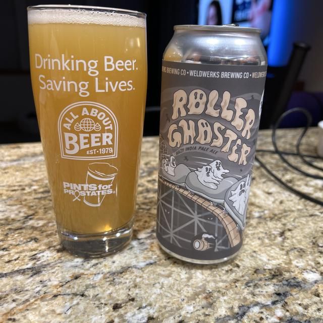 Weldwerks Roller Ghoster Hazy IPA 4pk cans single