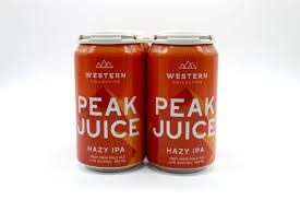 Western Collective Peak Juice Hazy IPA 6pk cans