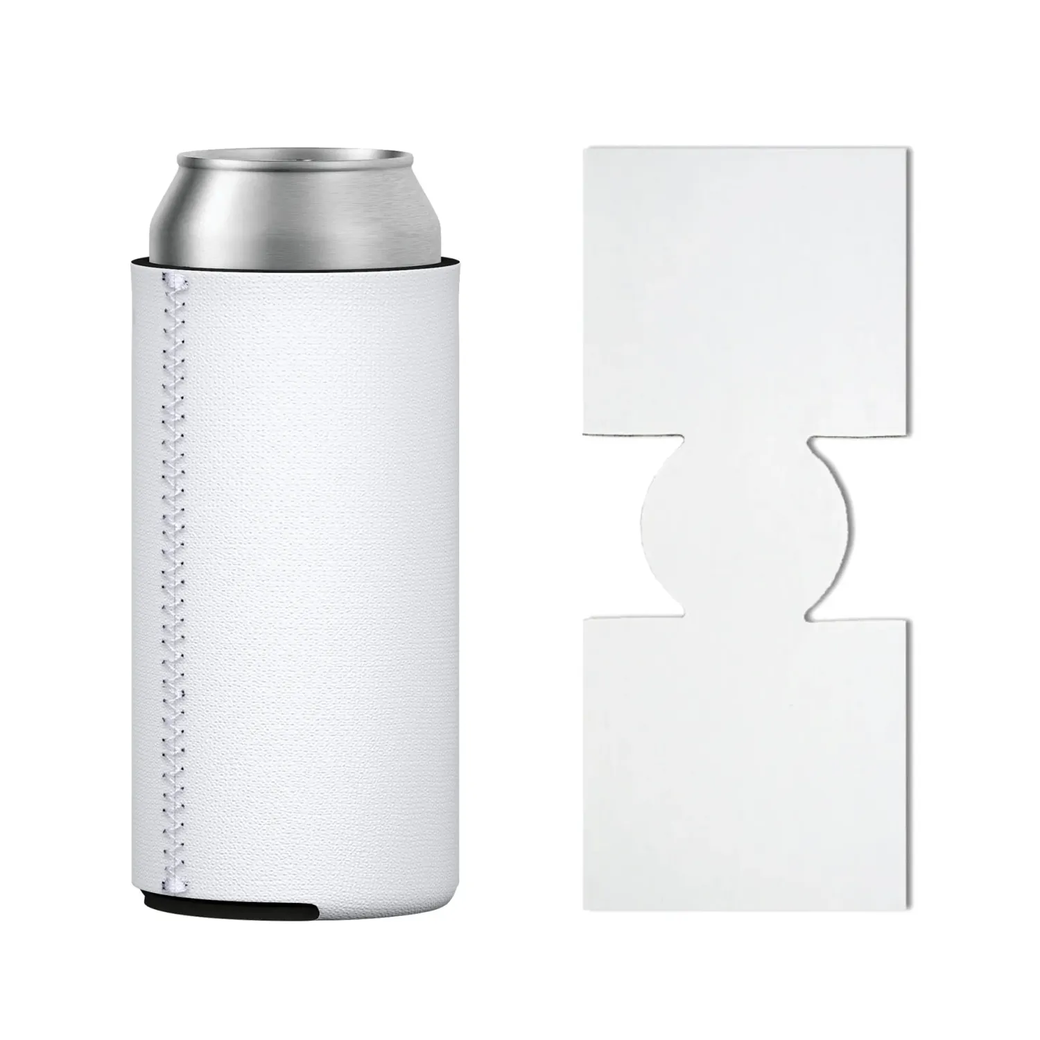 White Slim Can Insulating Sleeve