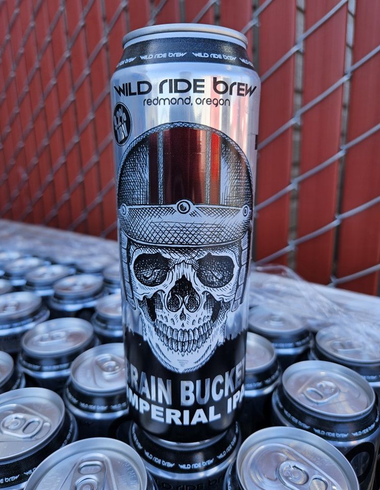 Wild Ride Brain Bucket Imperial IPA  19.2oz can