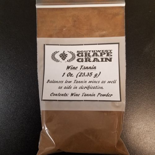 Wine Tannin Powder 1oz