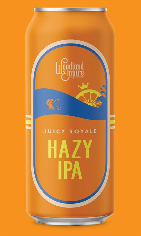 Woodland Empire Juicy Royale Hazy IPA 4pk 16oz cans