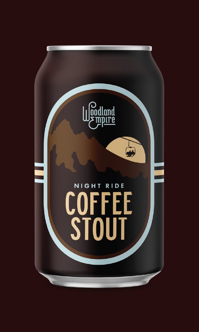 Woodland Empire Night Ride Dark Lager 4pk 16oz cans
