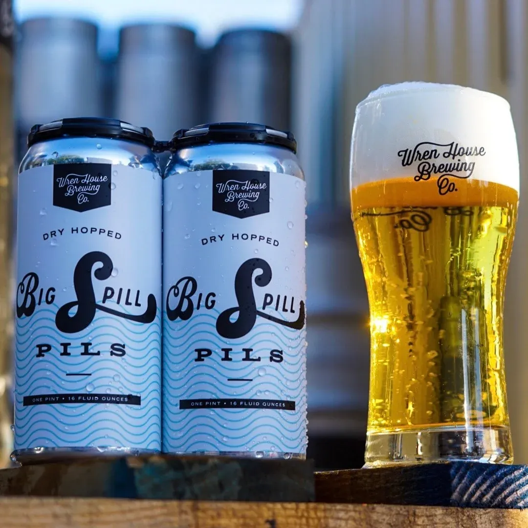 Wren House Big Spill Pils 4pk 16oz cans single