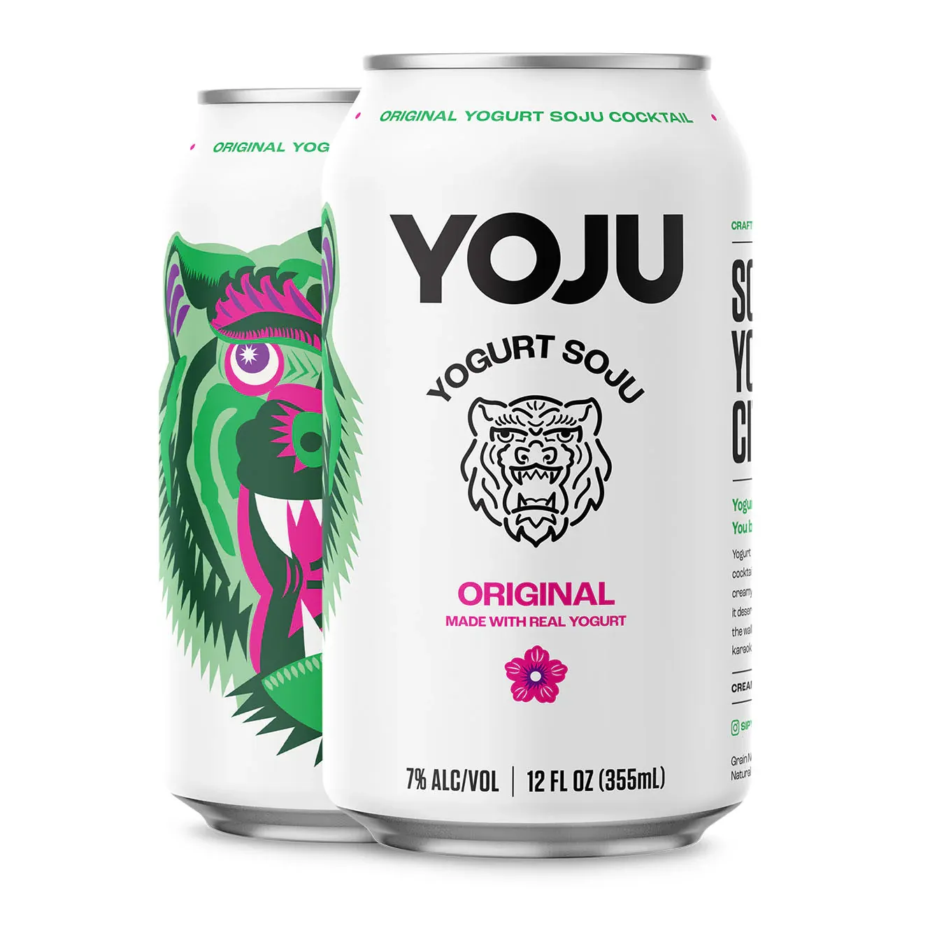 YOJU Yogurt Soju Original Citrus 4pk cans