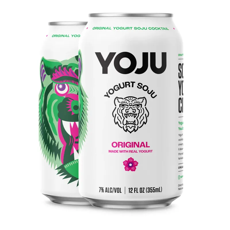 YOJU Yogurt Soju Original Citrus 4pk cans