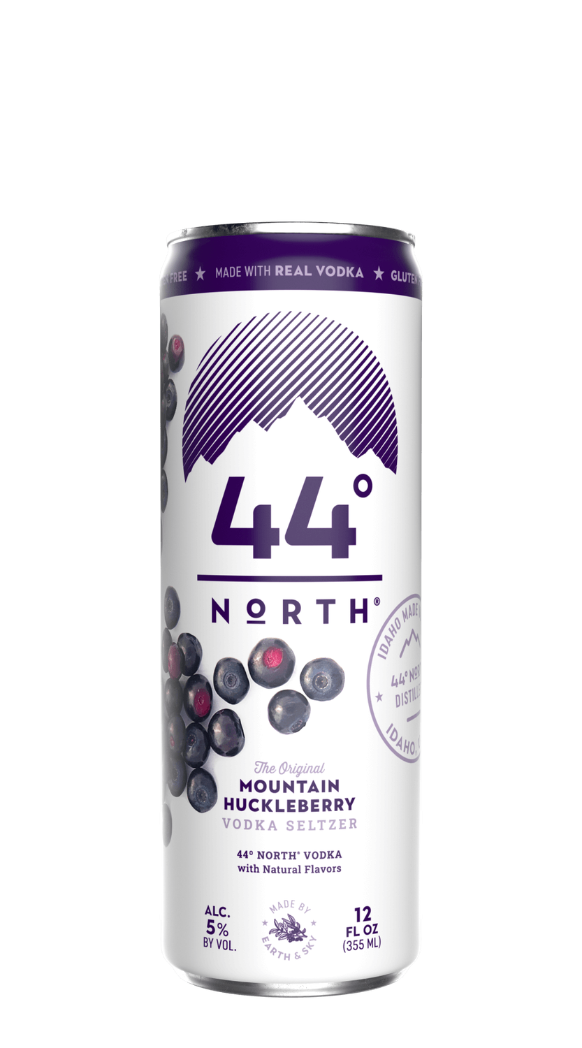 44 North Mountain Huckleberry Vodka Seltzer 6pk. single
